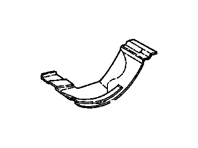 GM 20651896 REINFORCEMENT, Rear Compartment Floor/Access