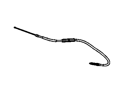 Chevrolet Avalanche Parking Brake Cable - 21997746