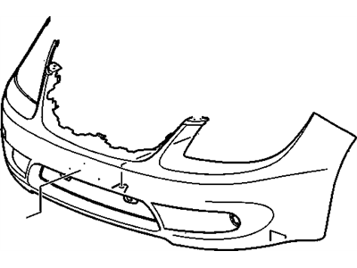 2006 Chevrolet Cobalt Bumper - 12336073