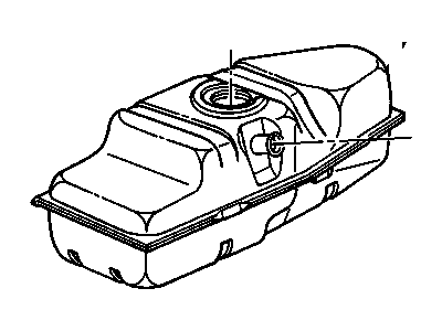 GMC Sonoma Fuel Tank - 15728599