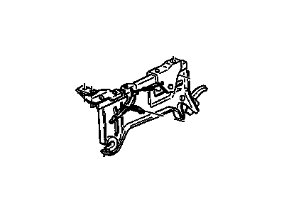 GM 15579878 Stop, Leg Assembly Seat *Gray