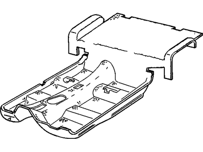 GM 10420491 Carpet Assembly, Floor Panel *Ebony