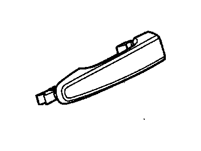 GM 92214645 Lever,Front Side Door Outside Handle