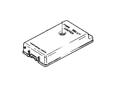 GM 15404331 Label,Accessory Relay & Fuse Block Identify