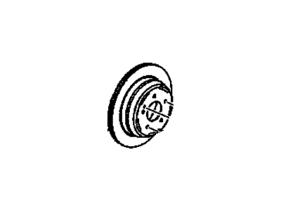 GM 15134671 Rear Brake Rotor