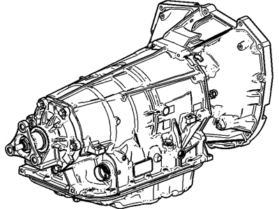 GM 24258642 Transmission Assembly, Auto 4Bja ( Seed)