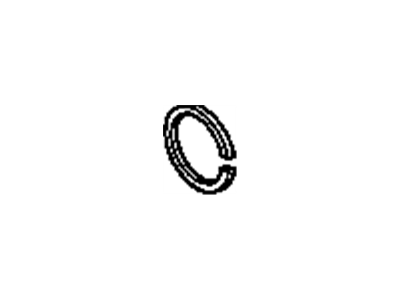 1998 GMC Yukon Transfer Case Output Shaft Snap Ring - 15635283