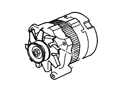 Oldsmobile Firenza Alternator - 10463043