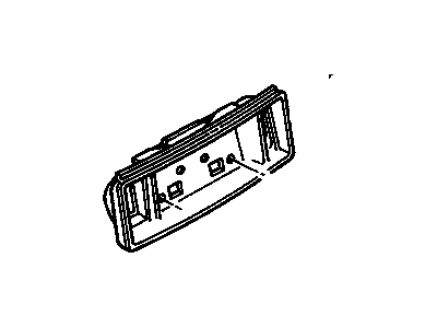 Cadillac Seville Back Up Light - 16512919