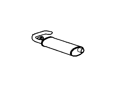 Cadillac Fleetwood Exhaust Pipe - 25533278
