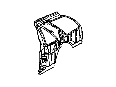 GM 15724004 Panel, Body Side Inner