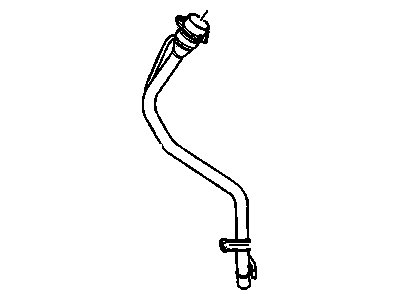 2011 Cadillac STS Fuel Filler Hose - 20789052