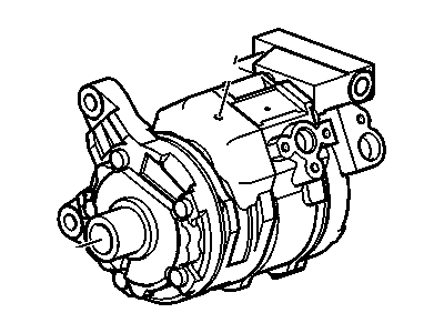 GM 25865635 Air Conditioner Compressor Kit