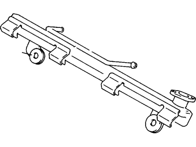 Chevrolet Metro Fuel Rail - 91174237