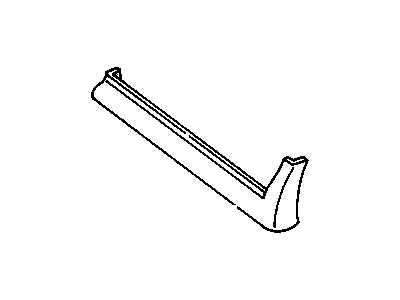 GM 12399118 Molding,Rocker Panel Air(Prime)