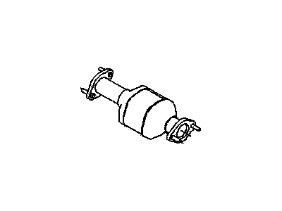 2009 Pontiac G3 Catalytic Converter - 96803246