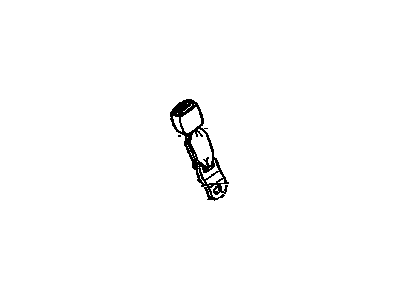 GM 88940158 Belt Kit,Rear Seat (Buckle Side) *Neutral