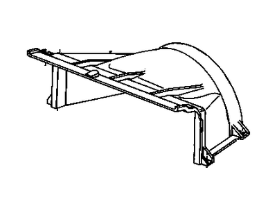 GM 15739588 Shroud, Radiator Fan Upper