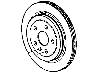 GM 25946317 Front Brake Rotor