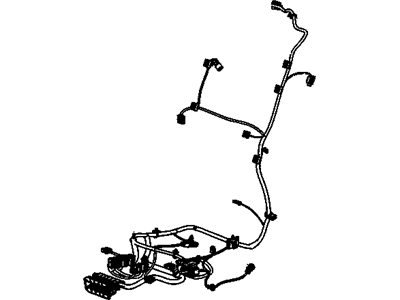 GM 22897484 Harness Assembly, Front Seat Wiring