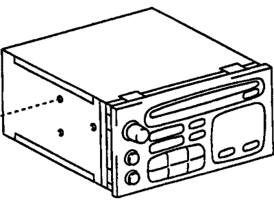 GM 30024332 Tuner Asm With Amplitude Modulation/Frequency Modulation Cassette (On Esn)