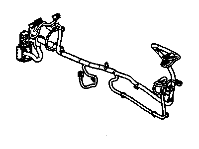 GM 20920405 Harness Assembly, Front Floor Console Wiring