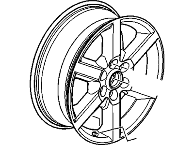 Chevrolet Traverse Spare Wheel - 9597518