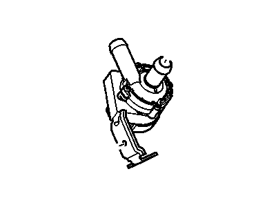 GM 25955703 Pump Assembly, Heater Coolant