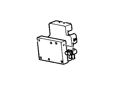 GM 25928348 Electronic Brake And Traction Control Module (W/Brake Pressure Mod Valve)