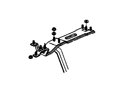 GM 25536786 BRACKET, Floor Console