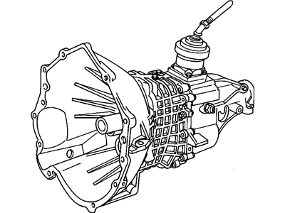 1992 Chevrolet K2500 Transmission Assembly - 15691900