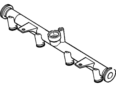 2004 Chevrolet Suburban Fuel Rail - 52372652