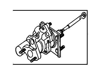 1999 GMC C3500 Brake Booster - 19371351