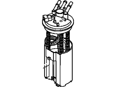 GM 15205631 Fuel Tank Fuel Pump Module Assembly(Sender & Pump)