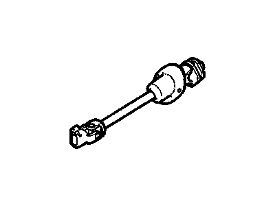 GM 19256701 Steering Gear Coupling Shaft Assembly