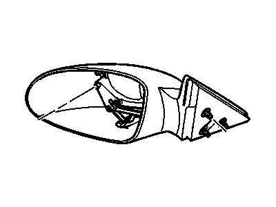 Chevrolet Impala Side View Mirrors - 10331512