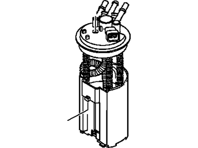 1997 Chevrolet Monte Carlo Fuel Pump - 19180097