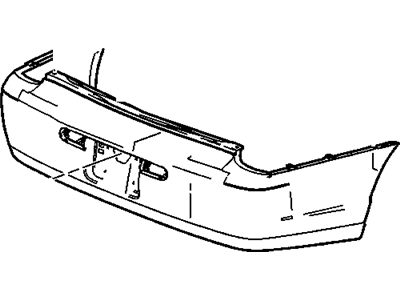 2007 Chevrolet Monte Carlo Bumper - 89025785