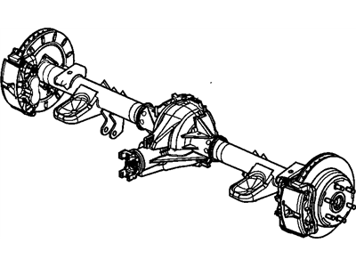 GM 22915183 Axle Assembly, Rear