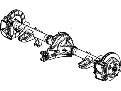 GM 23451086 Axle Assembly, Rear