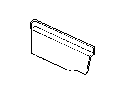 GM 10440583 Cover, Electronic Suspension Control Module Finish *Torch Red