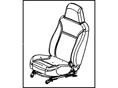 GM 15285346 Seat Assembly, Pass