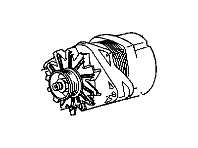 1989 Oldsmobile Delta 88 Alternator - 10463094