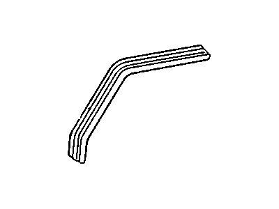 GM 15757320 Molding,Roof Drip