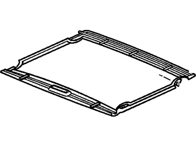 GM 19169204 Sunshade Asm,Sun Roof Light Cashmere *Cashmere