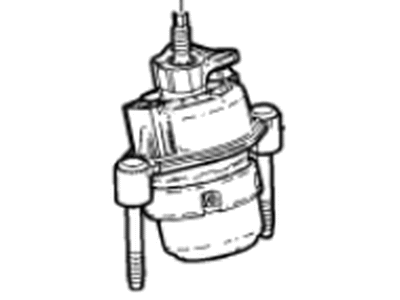 2019 Chevrolet Corvette Motor And Transmission Mount - 23187446