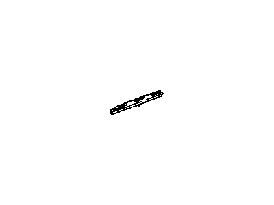 GM 15685439 Weatherstrip Assembly, Front Side Door Rear (Lh)
