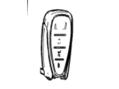 GM 13522890 Transmitter Assembly, R/Con Dr Lk & Theft Dtrnt