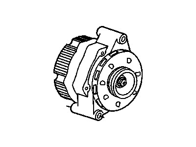 GMC Safari Alternator - 19151871