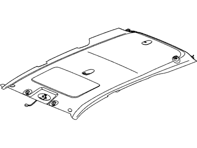 GM 15782568 Panel Asm,Headlining Trim *Shale